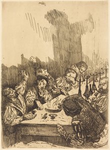 Shadow (Árnyék) alkotó: Alphonse Legros