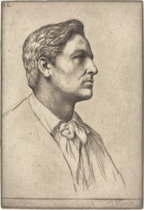 Sir Charles Holroyd. alkotó: Alphonse Legros