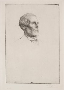 Sir Frederick W. Burton alkotó: Alphonse Legros