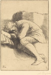 Sleeper Alvó. alkotó: Alphonse Legros