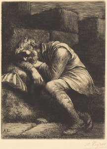 Alvó koldus alkotó: Alphonse Legros