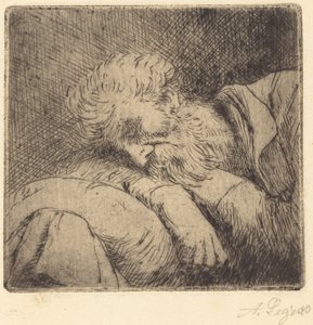 Alvó koldus Alvó koldus. alkotó: Alphonse Legros