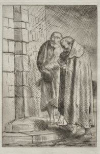 Szent Péter és Szent Pál a Richard úr kapujában alkotó: Alphonse Legros