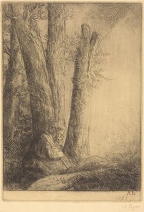 Tanulmány A tékozló fiúhoz alkotó: Alphonse Legros