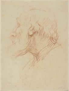 Koldus tanulmánya alkotó: Alphonse Legros
