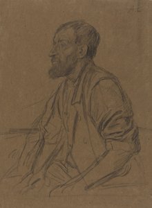 Tanulmány egy munkásról. alkotó: Alphonse Legros