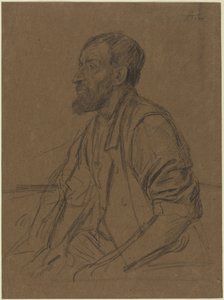 Egy munkás ábrázolása alkotó: Alphonse Legros
