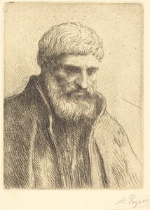 Egy öregember tanulmánya alkotó: Alphonse Legros