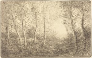 Napkelte, Clamard erdei alkotó: Alphonse Legros