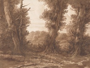 A nagy fák. alkotó: Alphonse Legros