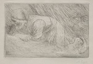 A köcsöggyűjtők alkotó: Alphonse Legros