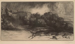 A brieux-i tanya (vihareffektus) alkotó: Alphonse Legros