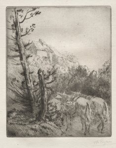 Farm a hegyen alkotó: Alphonse Legros