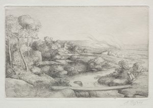 Gyaloghíd (La Passerelle) alkotó: Alphonse Legros