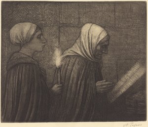A jászol alkotó: Alphonse Legros