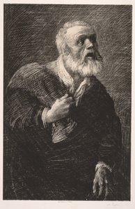Az éjszakai kiáltó. alkotó: Alphonse Legros