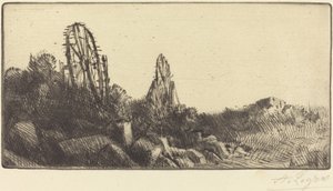 A régi versenypálya Montrouge-ban alkotó: Alphonse Legros
