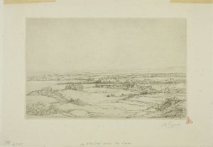 Síkság a tó mellett alkotó: Alphonse Legros