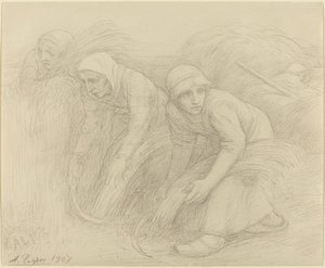 A Kaszások alkotó: Alphonse Legros