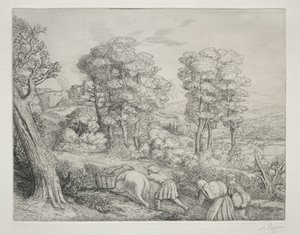 A Visszatérés a farmra alkotó: Alphonse Legros