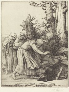 A halál diadala: A halál otthont készít a hajléktalanoknak Le triomphe... alkotó: Alphonse Legros