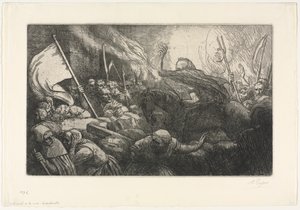 A halál diadala: a kiáltvány alkotó: Alphonse Legros