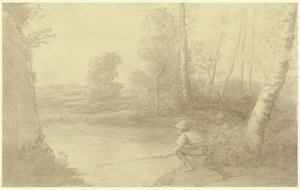 Halászok a folyónál alkotó: Alphonse Legros