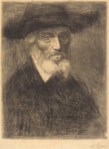 Thomas Carlyle alkotó: Alphonse Legros