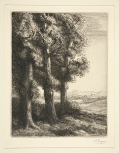 Három fa alkotó: Alphonse Legros
