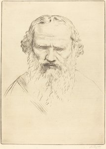 Tolsztoj. alkotó: Alphonse Legros