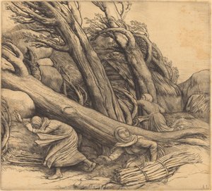 Tornado Le typhon. alkotó: Alphonse Legros