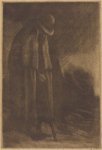 Menedéket kereső utazó alkotó: Alphonse Legros