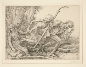 A halál diadala: Halálvezető L alkotó: Alphonse Legros