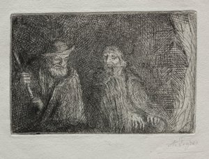 Két pásztor A két pásztor. alkotó: Alphonse Legros