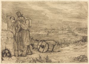Montrouge csavargói alkotó: Alphonse Legros