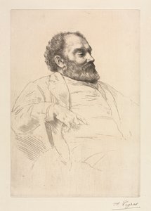 Val Prinsep. alkotó: Alphonse Legros