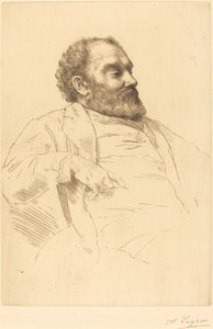Val Prinsep, R.A. alkotó: Alphonse Legros