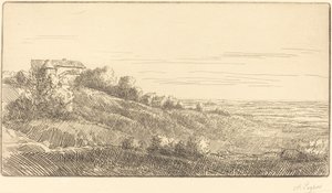 Veronne völgye (La vallee de Veronne) alkotó: Alphonse Legros