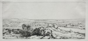 Dűnék Völgye (Dűnék Völgye) alkotó: Alphonse Legros