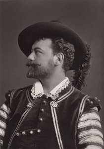 Victor Maurel (1848-1923) francia bariton portréja Mozart Don Giovanni szerepében – Alphonse Justin Liebert (1827-1914) fotója