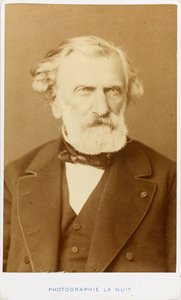Ambroise Thomas zeneszerző portréja 1811-1896.