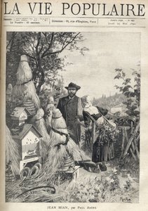 Egy ember az országúton nézi, szeme a hullámban, egy tucat kaptár helyét. Egy öreg parasztember, botra támaszkodva, a hátán cipelt fű alatt meggörbülve megszólítja, és kézmozdulattal mutatja a temető bejárati kapuját. Beteg alkotó: Alphonse Mucha