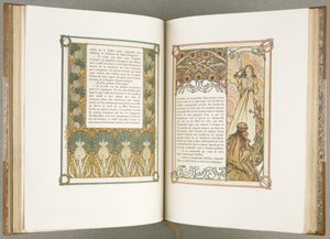 Illusztrációk az „Ilsee, Tripoli hercegnő” című filmből alkotó: Alphonse Mucha