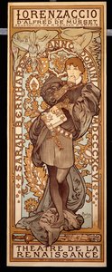 Lorenzaccio, 1896 alkotó: Alphonse Mucha