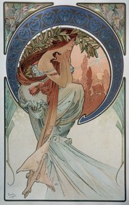 Költészet – Mucha alkotó: Alphonse Mucha
