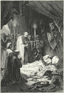 IX. Lajos francia király halála