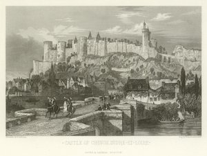 Chinon kastélya, Indre-et-Loire alkotó: Alphonse Marie de Neuville