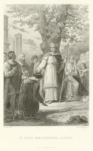St Louis igazságszolgáltatása alkotó: Alphonse Marie de Neuville