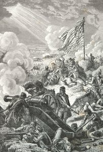 A bostoni Bunker Hill-i csata alkotó: Alphonse Marie de Neuville