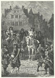 XIV. Lajos 1685-ös kiáltványa a nantes-i ediktum visszavonásáról alkotó: Alphonse Marie de after Neuville